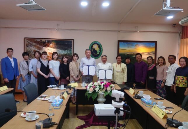 タイ王国チェンマイのラチャパット大学人文学部とインターンシップ受入に関する了解覚書（MOU）締結延長について