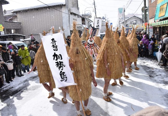 上山市民俗行事加勢鳥　一般参加者募集について